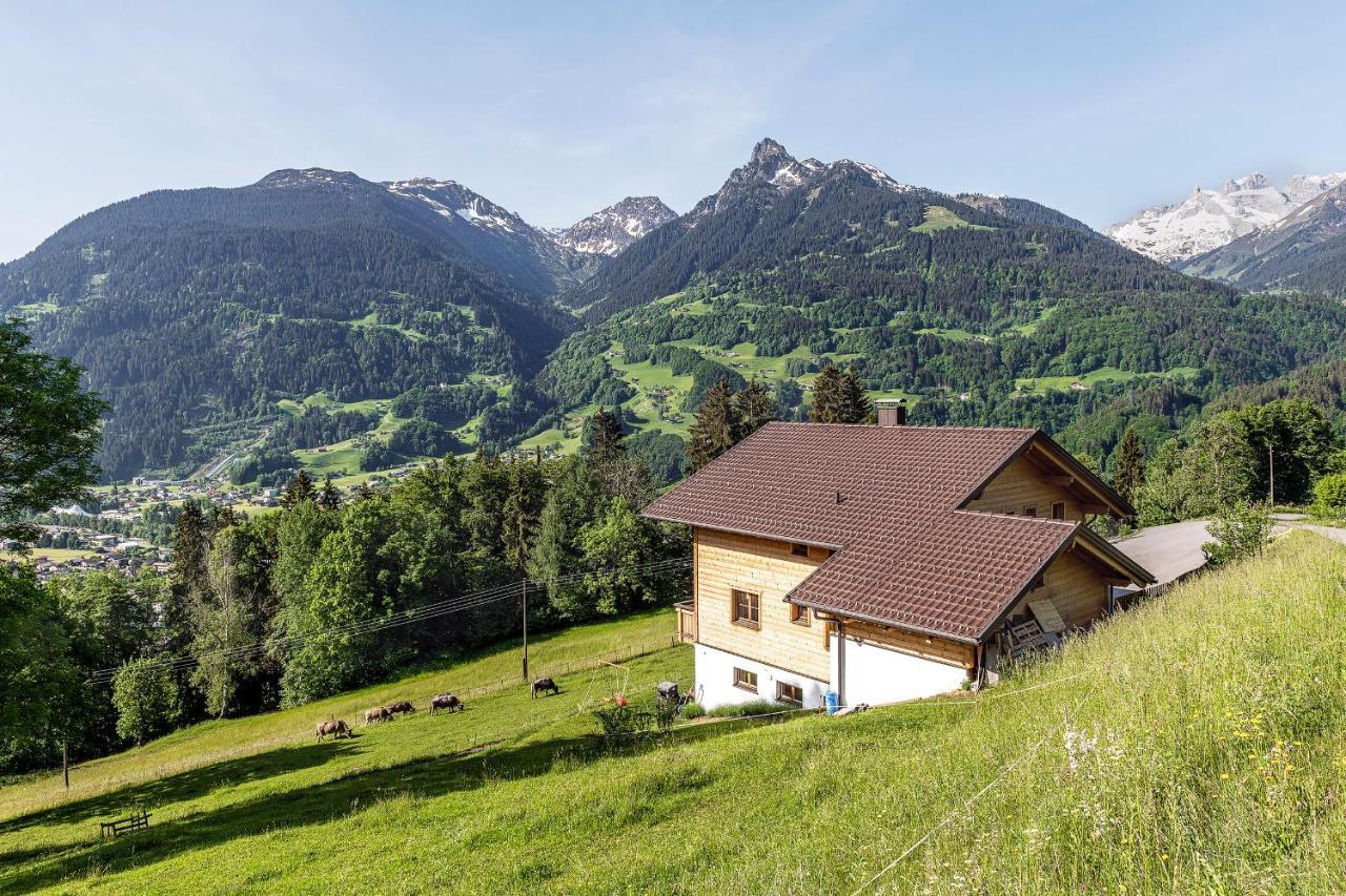 Haus Gruener Wald Lägenhet Bartholomäberg Exteriör bild