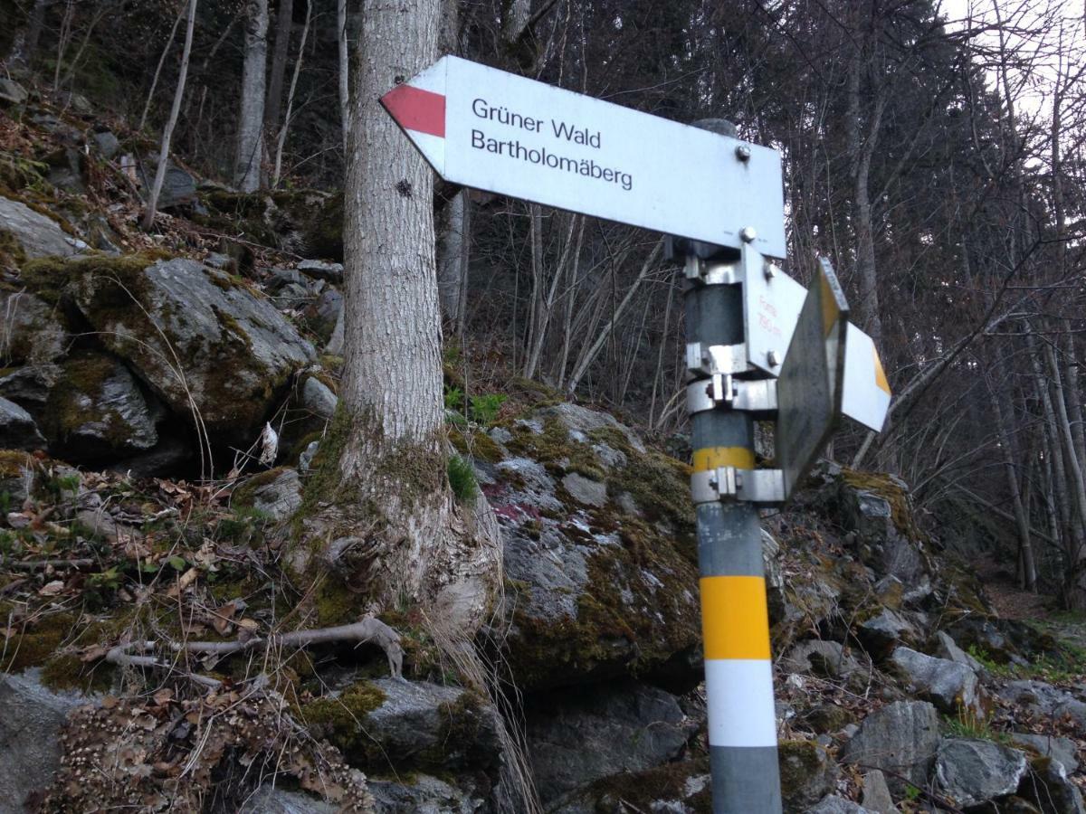 Haus Gruener Wald Lägenhet Bartholomäberg Exteriör bild