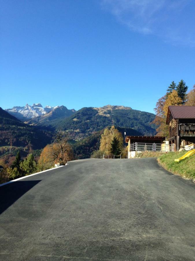 Haus Gruener Wald Lägenhet Bartholomäberg Exteriör bild